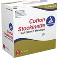 Dynarex Dynarex Cotton Stockinette, 4inW x 25 yards, Pack of 4 3694